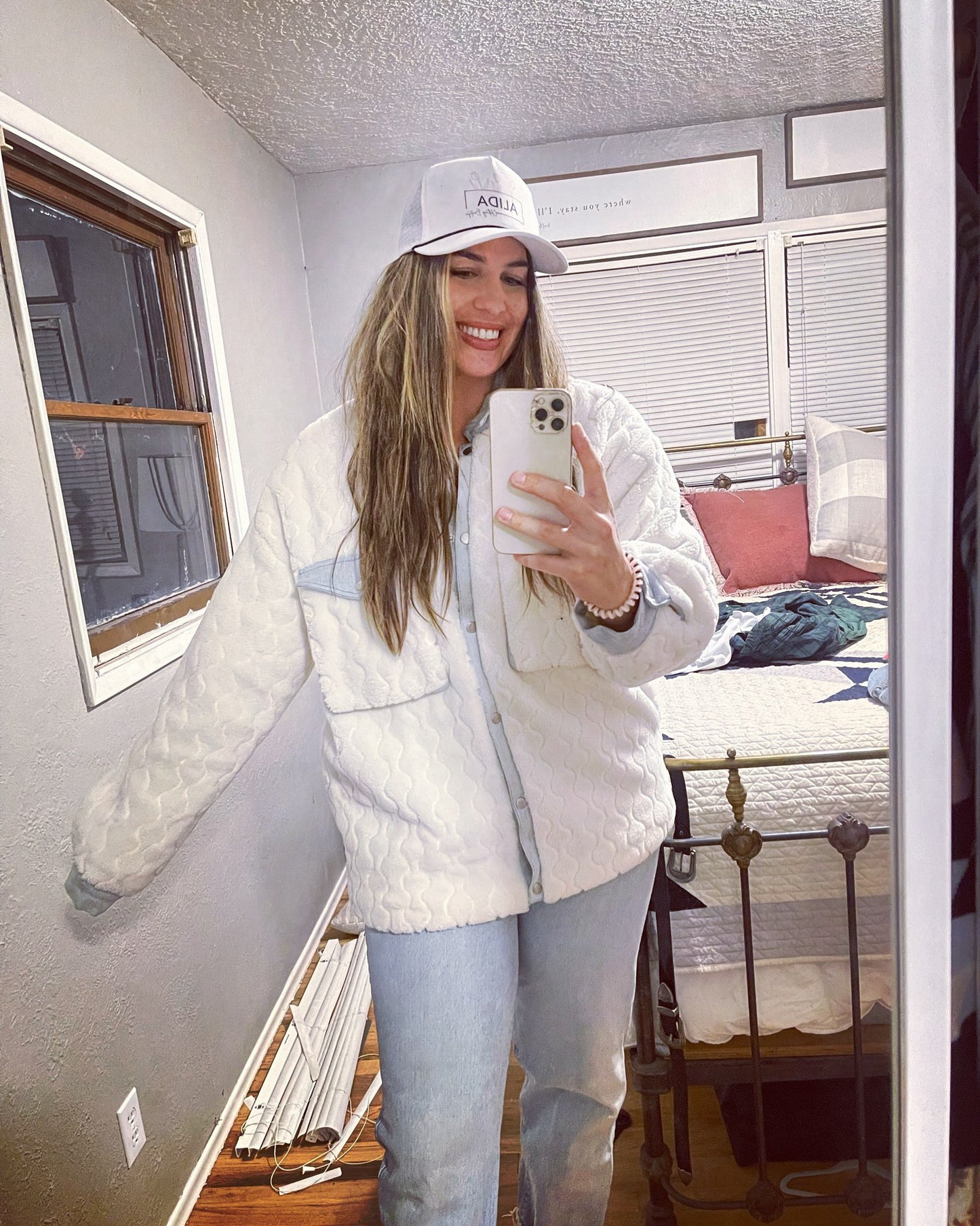 White Denim Jacket