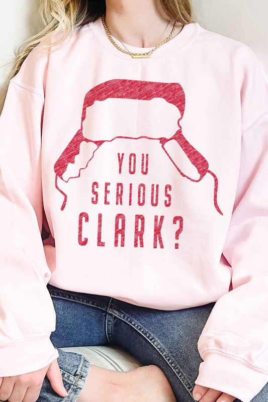 YOU SERIOUS CLARK OVERSIZED SWEATSHIRT