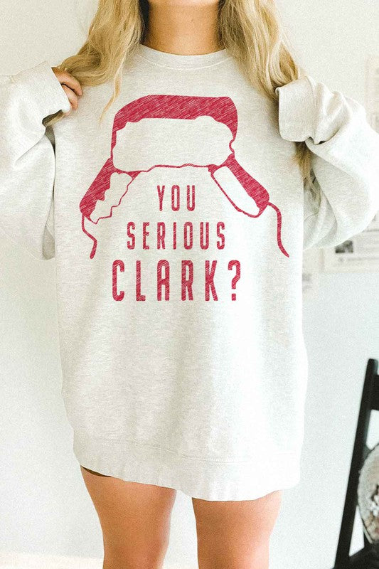 YOU SERIOUS CLARK OVERSIZED SWEATSHIRT