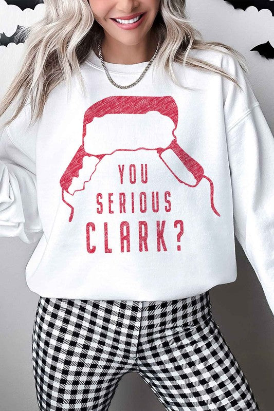 YOU SERIOUS CLARK OVERSIZED SWEATSHIRT