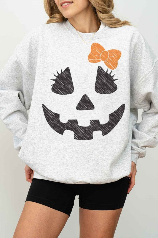 HALLOWEEN CUTE JACK OVERSIZED SWEATSHIRT